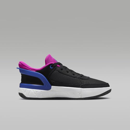 Jordan DAY1 EO Big Kids' Shoes (FQ1306-064, Black/Fire Pink/Active Pink/Game Royal) Size 63