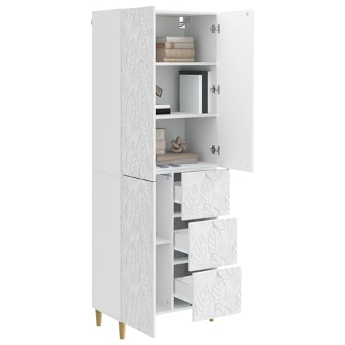 vidaXL 2 piezas blanco de alto brillo, muebles ajustables, diseño inteligente para espacios cortos, opciones ergonómicas para sala de estar y exteriores