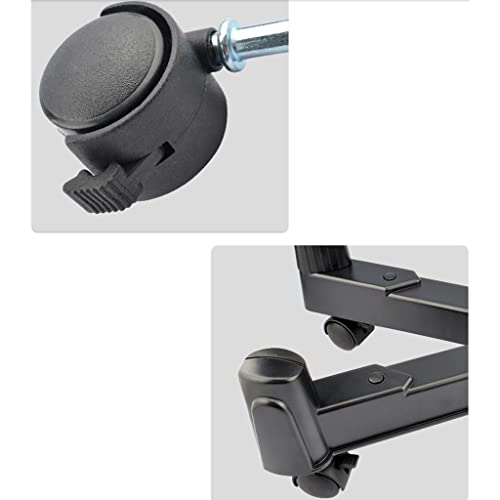 Soporte para CPU de escritorio ENGENDER con ruedas móviles, ajustable para torres de computadora (Negro, A) miniatura 4