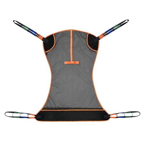MDSTOP Universal Full Body Patient Lift Sling, Transfer Sling for Elderly & Disabled with Padded, Patient Aid Lift Medical Sling for Shower Bath, Tran