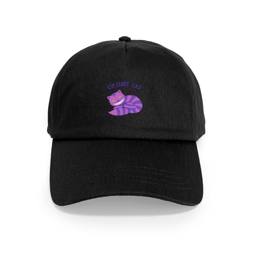 CafePress Cheshire Cat Unique Adjustable Baseball Hat Black