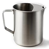 SERVICE CONFORTABLE ET PRÉCIS: Poignée ergonomique et couvercle anti-déversement pour verser facilement. Idéale comme carafe à eau, carafe limonade, carafe thé glacé, jus, infusions et boissons froides ou chaudes.