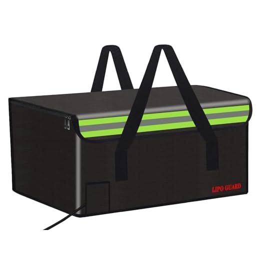 Fireproof Storage Bag for Ebike Batteries