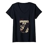 Photo Gallery donna 4th of july sparks fly vintage bandiera americana femminile maglietta con collo a v Photo Gallery donna 4th of july sparks fly vintage bandiera americana femminile maglietta con collo a v
