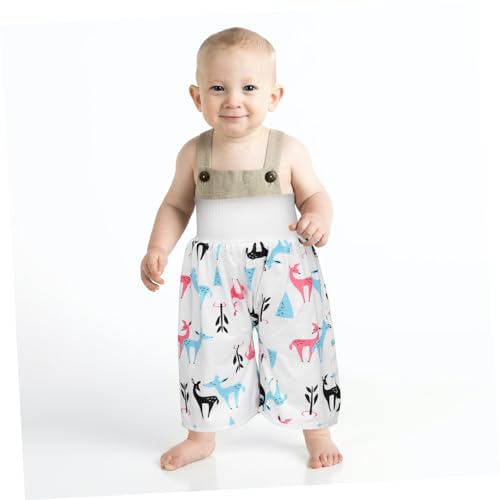 Vaguelly 4 Pcs Fraldas tapete para bebe tapete para bebê cuecas de treino para meninas calças de tre