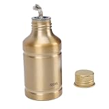 BAOFUYA Metall-Alkoholbrennerlampe, 100 Ml Alkoholkocher aus Aluminiumlegierung mit Baumwollschnur für Camping, Picknick, Wandern, Labor