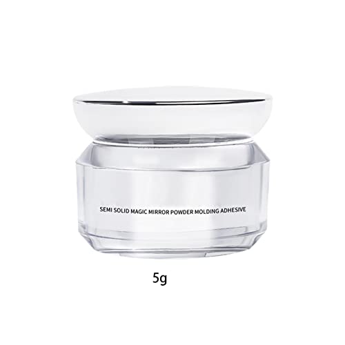 Generic Espelho Multifuncional Pó Cola para Unhas 10ml Ferramenta de Manicure Cola Transparente para