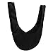 NYSUZHOUJI Bowling Seesaw Bag Sturdy Polyester Material Soft Comfortable Handle Design For Protection Security (Black)