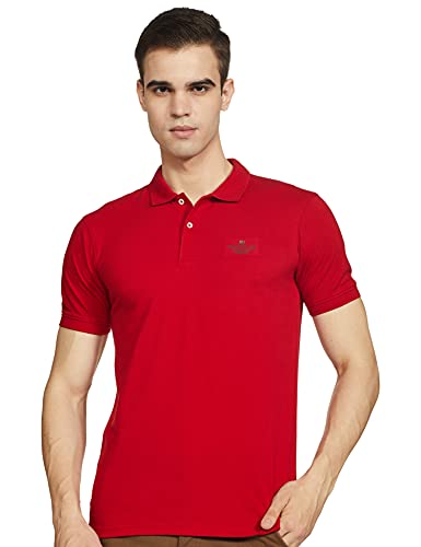 Image of Peter England Men's Slim Fit Polo Shirt