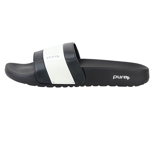Image of URJO PURE-51 Men's Sliders /Slippers Lightweight Super Flexible Arch Support Durable Anti Skid & Stylish Dailywear Sliders /Slippers for Men (URJO by Welcome)