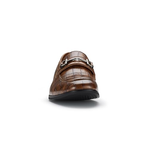 Image of Ferro Aldo Men's Premium Moc Toe Loafers | Casual & Dress Styles with Tassels & Horsebit Buckles