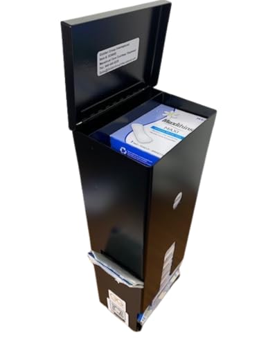GG Golden Group INTERNATIONAL - Pre filled dual Tampon/Pad Dispenser, Durable black steel image 5