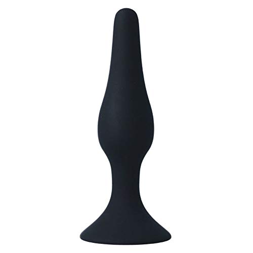 Plug anal Intense Level 4 noir 15.5cm sans inconfort grâce à sa base - 2