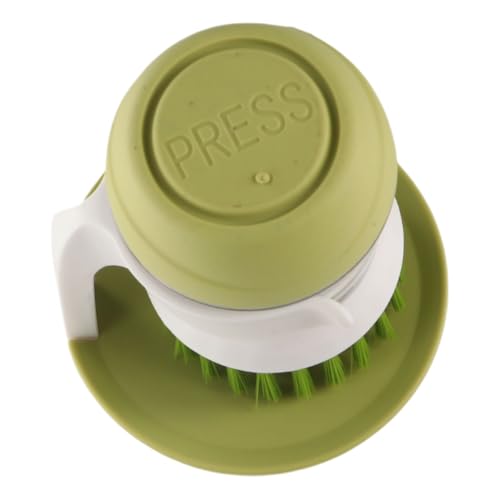 Image of Dish Brush with Soap Dispenser,Soap Dispenser Dish Brush,Automatic Cleaning Brushes,Wash Pot Dish Brush,Mini Soap Dish Scrubber for Kitchen