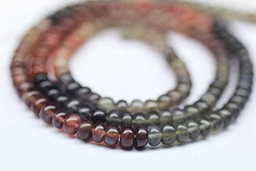 Scapolite oeil de chat perles rondelles 4mm pour loisirs créatifs et création bijoux fil 14''