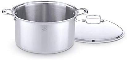 Hammer Stahl Stainless Steel 16 Quart Stock Pot with Cover