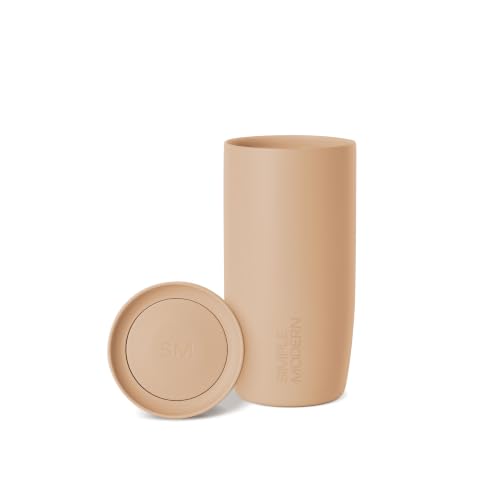 Image of Simple Modern Insulated Travel Coffee Mug 360 Lid | 16oz | Tan