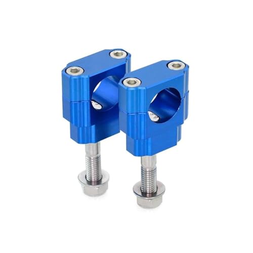 Abrazaderas manillar montaje de elevadores manillar negro de 28mm para motocross 5