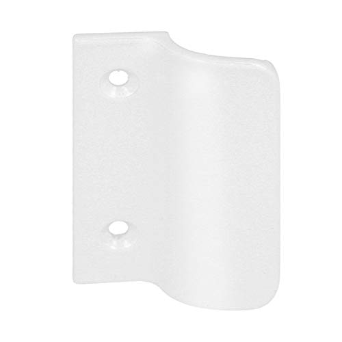 Preisvergleich Produktbild Aluminium Balkontürgriff / Terrassentürgriff ohne Steg in weiß RAL 9016