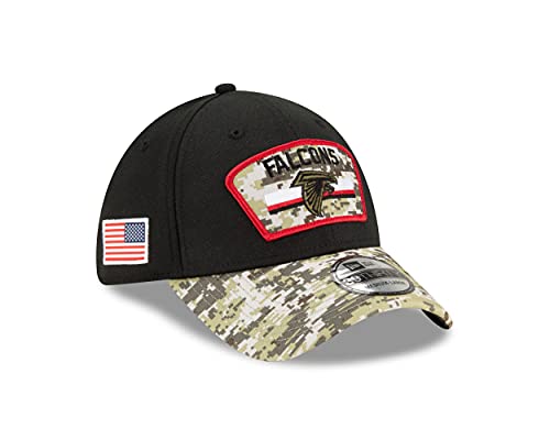 Casquette de baseball premium NFL Salute to Service 2021 New Era aux finitions noires