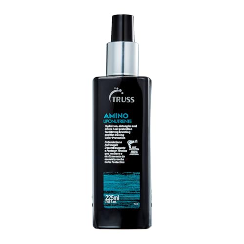 Truss Amino Protetor Térmico | Finalizador com Proteção de até 80% Contra Calor, Brilho e Reparação Capilar | 225ml