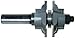 Magnate 9028R Stile/Rail Router Bits - 1" to 1-3/8" Material - Bead Profile; Rail Cut
