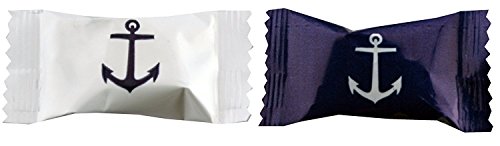 Party Sweets Buttermints by Hospitality Mints Appx 300 mints 7 Bags, Anchors, 42 Ounce, (Pack of 6), White, 7 Ounce