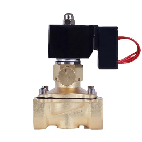 Électrovanne en laiton DN20 avec interrupteur d'urgence manuel AC220V