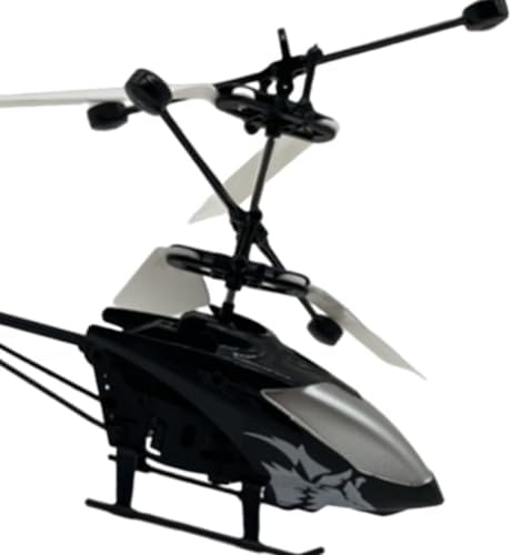 Generic Induction Helicopter Toy 2CH Fall-Resistant Battery for Outdoor Garden, Wolf - 1