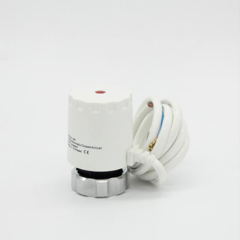 Generic EdricShop Normally Close Actuator For Undeloor Heating Manifold Electric Thermal Actuator 230V 24V - (Color: 230V)