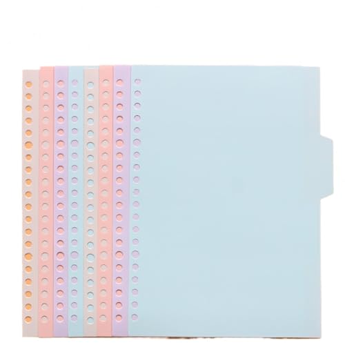 Ftyuiul PP CfbNXd؂J[h 8Zbg A5/B5/A4Ή 20/26/30 4F x^ut t@C ItBX wZ ƒp [ m[g oC_[   ₷ オfUC ϖՐ  P