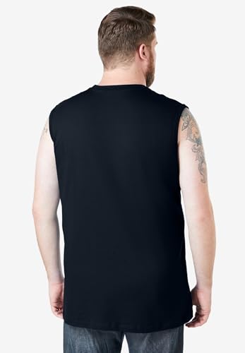 Boulder Creek by Kingsize Men's Big & Tall Heavyweight Pocket Muscle Tee2