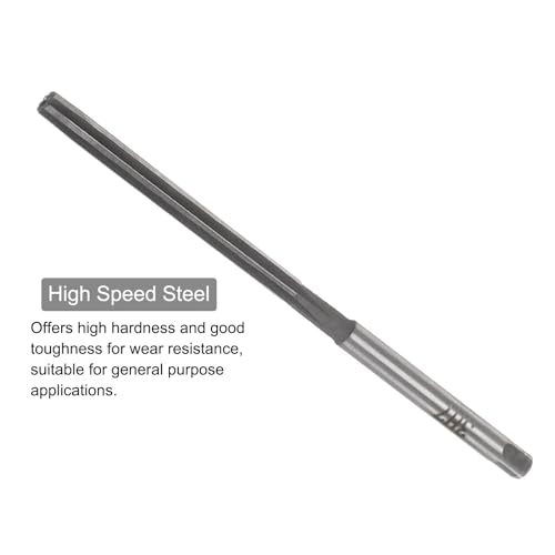 QUARKZMAN Handreibahlen, 3mm H7 Metrische Reibahle Bohrer für Metall Holz Loch Reiben, Gerade Nut Hochgeschwindigkeitsstahl (HSS) Werkzeug