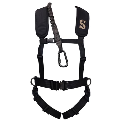 Image of Summit Treestands Men's Sport Safety Harness, Medium, Black