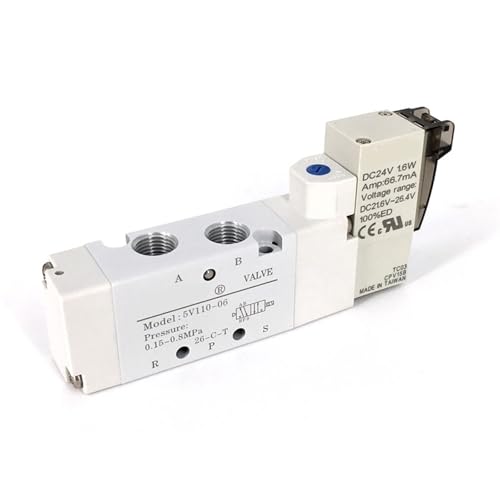 Électrovanne pneumatique 5V210-08 avec commutation rapide 12V - 3