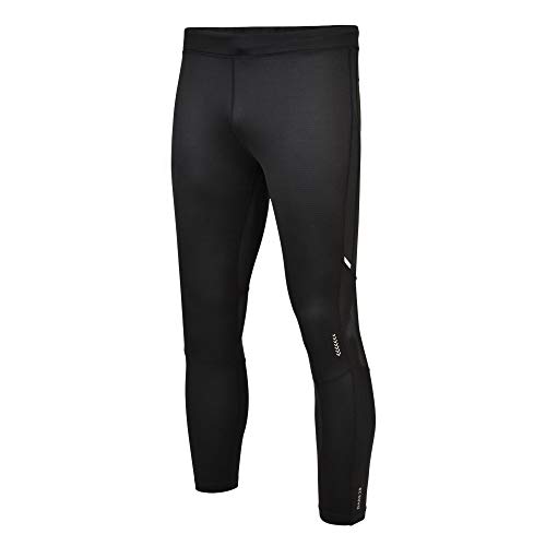 Dare2b Abaccus II - Mallas para Correr, Tejido Ligero De Secado Rápido, con Inserciones De Malla Y Detalles Reflectantes Trousers, Hombre, Black, XL Cover