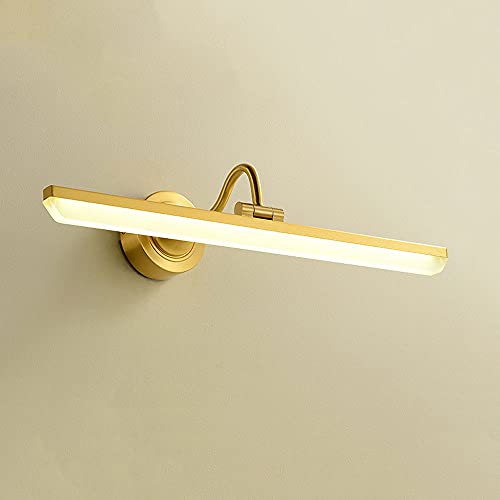 Lampada Da Toeletta Da Bagno Regolabile, 8W LED Specchio Per Il Trucco Frontale Lampada Da Cornice Illuminazione Per Immagini, 3 Modalità Di Colore Moderne Applique Girevoli Da Parete Per Specchiera D