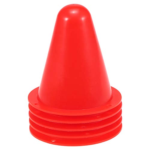 DECDEAL Pacote de 25/50 mini cones de marcador de agilidade esportiva para crianças treinamento de f