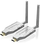 eppfun CS200 PLUS 長距離50m ワイヤレスHDMI 送信機と受信機 4K、1080P HD無線HDMIトランスミッター レシーバー 安定転送 映像音声同期出力、 ノートパソコン...