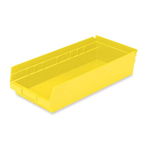 Akro-Mils Shelf Bin with Grease/Oil Resistant, 8-3/8-Inch by 17-7/8-Inch by 4-Inch, Yellow
