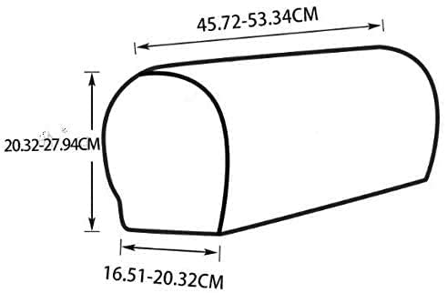 Sxning Stretch Armrest Covers Spandex Arm Covers For Chairs Couch Sofa Armchair Slipcovers For Recliner Sofa 2Pcs (Wine Red) #TOP1