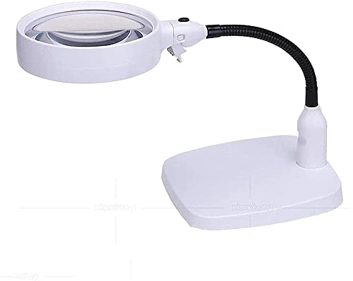 Loupe pliante éclairage LED grossissement pour lire petits caractères