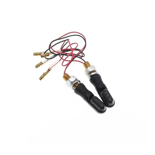 Intermitentes moto universales con luz ámbar para modificación 3