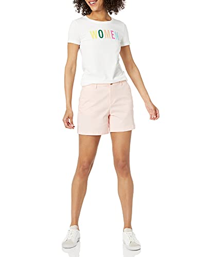 image for Amazon Essentials Women's Mid-Rise Slim-Fit 5 Inch Inseam Khaki Short 