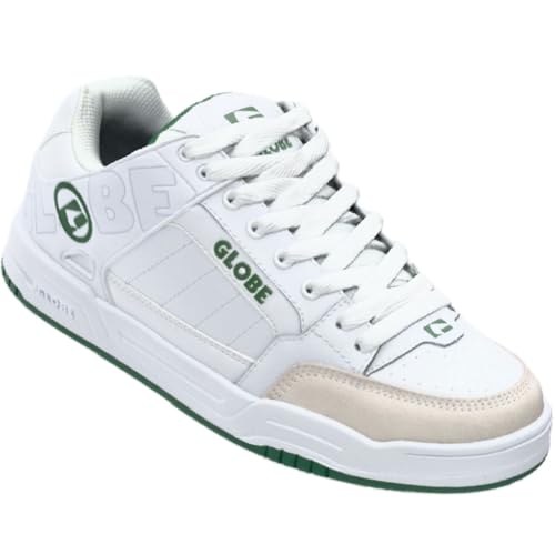 Chaussures GLOBE Tilt contre la fatigue plantaire, baskets de skate blanches durables