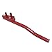 Lufodon Decking Straightening Tool Multi Angle Red Coated Alloy Steel Bending Tool for Deck Board Alignment Wood Floor Installation and Carpentry Projects
