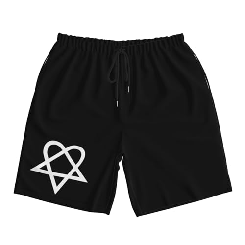 Heartagram Men's Quick-Dry Board Shorts 7