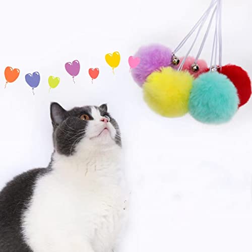 Shengocase 14.6" Grey Nest Basket Lounger Hammock Bed For Cat Tree Cat Tower Replacement, 5-Pack Hanging Toys, Cat Tree Accessories Hammock Attachment (Large Grey) #TOP5