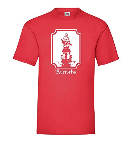 T-shirt Kreischa homme rouge XXXL ample anti-frottement confortable