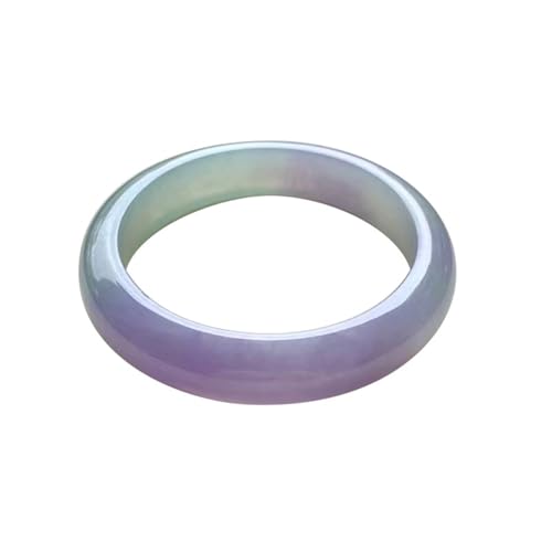 Jadeite Bangle for Women, Purple Jadeite Bracelet Light, Beautiful Gift for Sister on Christmas